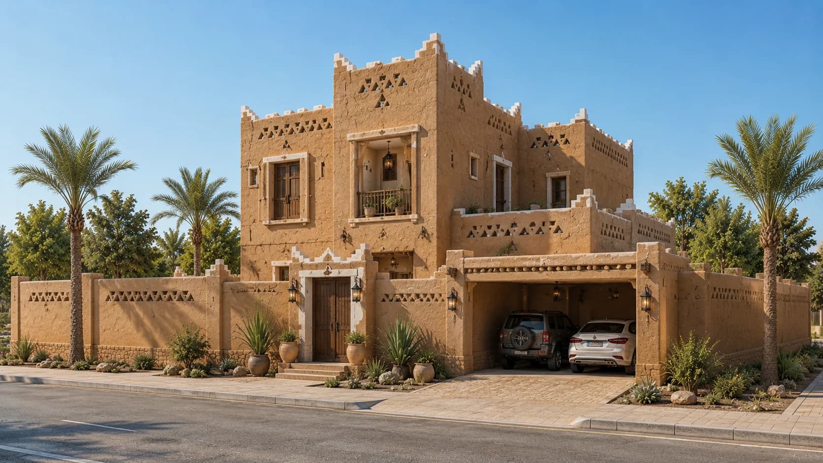 نجدي تقليدي — فيلا سكنية ٢